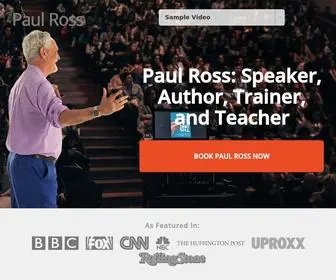 Speakerpaulross.com(Paul Ross) Screenshot