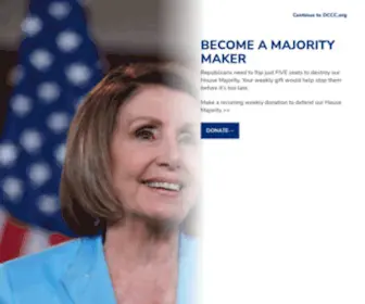 Speakerpelosi.com(Join Our Campaign to Defeat Trump's Republican Agenda) Screenshot