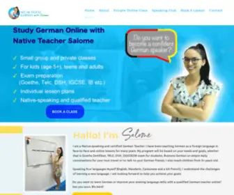 Speakfluentgerman.com(Speak Fluent German) Screenshot