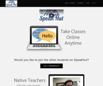 Speakhut.com(Learn Faster) Screenshot