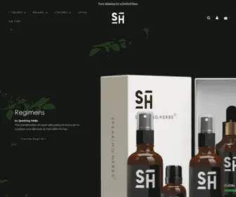 Speakingherbs.com(Speaking Herbs) Screenshot