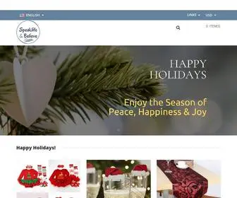 Speaklifeandbelieve.com(SpeakLife & Believe) Screenshot