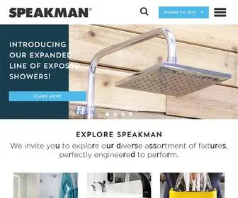 Speakman.com(Home) Screenshot
