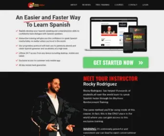 Speakspanishfaster.com(How To Learn Spanish Faster) Screenshot