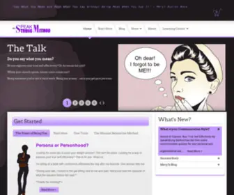 Speakstrong.com(Soul-Based Communication) Screenshot