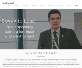 Speaktolead.co.uk(Speak to Lead) Screenshot