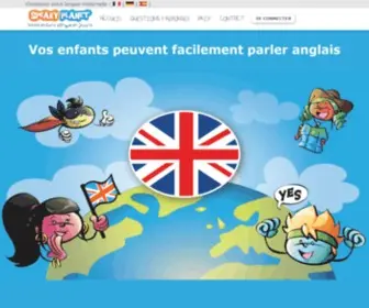 Speakyplanet.fr(Des jeux pour apprendre l'anglais aux enfants) Screenshot