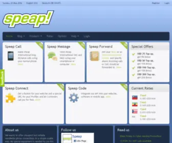 Speap.net(Home) Screenshot