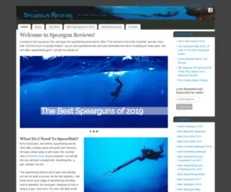 Speargunreviews.com(Speargun Reviews) Screenshot