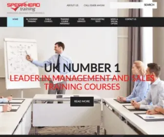 Spearhead-Training.co.uk(Spearhead Training) Screenshot