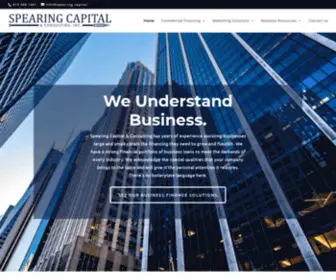 Spearing.capital(Business Loans & Finance Solutions in Tampa) Screenshot