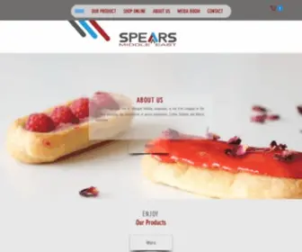 Spears-ME.com(Beverages and Pastry Ingredients and equipment) Screenshot