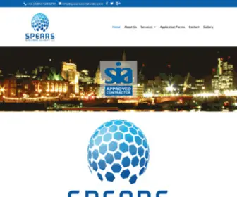 Spearsworldwide.com(Spears Worldwide Security) Screenshot