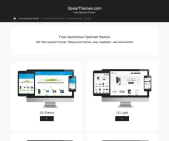 Spearthemes.com(Free OpenCart Themes) Screenshot
