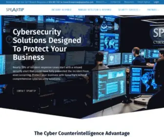 Speartip.com(Partner with a full) Screenshot