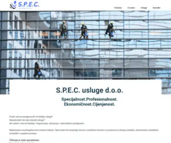 Spec-Usluge.hr(Početna) Screenshot