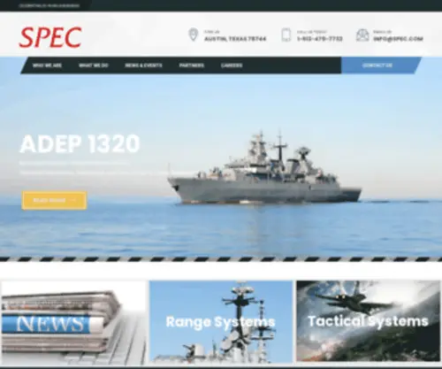 Spec.com(SPEC) Screenshot
