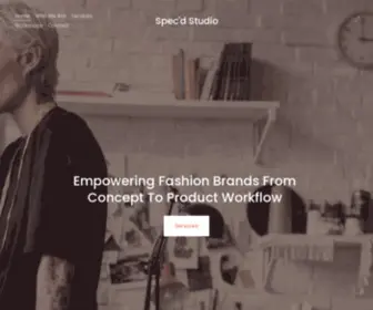 SpeCDstudio.com(Spec'd Studio) Screenshot