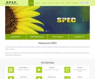 Specengineers.com(SPEC Engineers) Screenshot