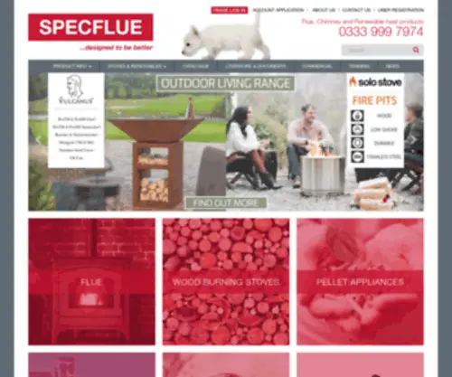 SpecFlue.com(Specflue established in 1992) Screenshot