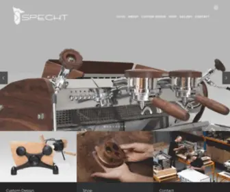 Spechtdesign.com.au(Specht Official Site // Handcrafted Espresso Machines) Screenshot