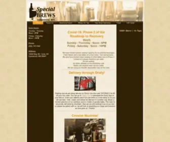 Special-Brews.com(Beer, mead, cider, draft, taps, bar, tavern, pub) Screenshot