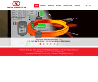 Special-Flanges.it(Special Flanges SpA) Screenshot