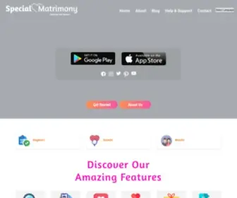 Special-Matrimony.com(Matchmaking platform for individuals that are deaf) Screenshot