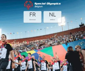 Special-Olympics.be(Special Olympics Belgium) Screenshot