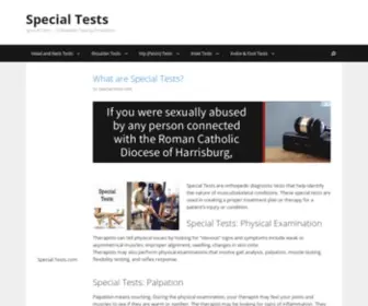 Special-Tests.com(Special Tests) Screenshot