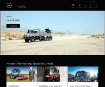 Special-Trucks.eu(Unimog Remanufacturing) Screenshot