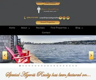 Specialagentsrealty.com(Seattle Floating Homes & Houseboats) Screenshot