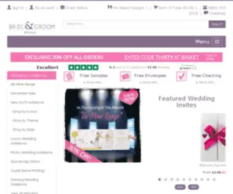 Specialdaydirect.co.uk(Luxury Personalised Wedding Invitations & Stationery) Screenshot