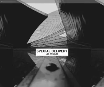 Specialdeliveryla.com(Special Delivery LA) Screenshot