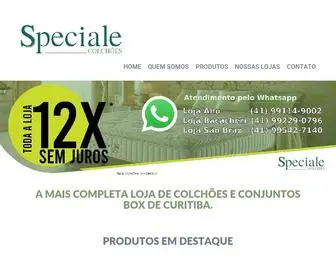 Specialecolchoes.com.br(Camas Box) Screenshot