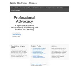 Specialedadvocate.org(Special Ed Advocate) Screenshot