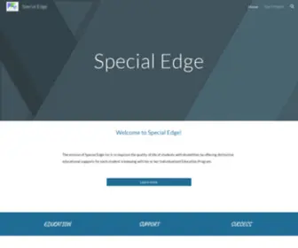 Specialedgeny.com(Special Edge) Screenshot