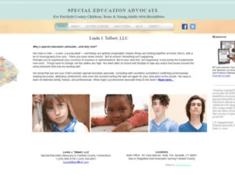 Specialeducationadvocatect.com(Special Education Advocates of Fairfield County) Screenshot