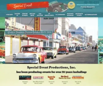 Specialeventpro.com(Special Event Pro Ocean City) Screenshot