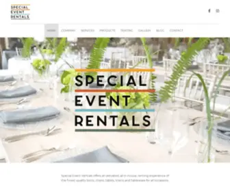 Specialevents.on.ca(Special Event Rentals) Screenshot