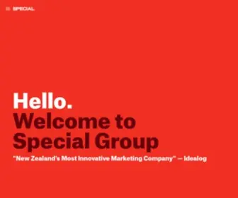 Specialgroup.com(Special Group) Screenshot