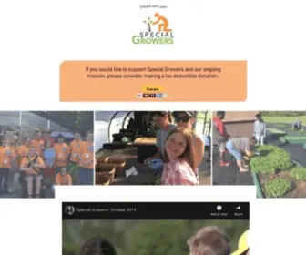 Specialgrowers.com(Home) Screenshot