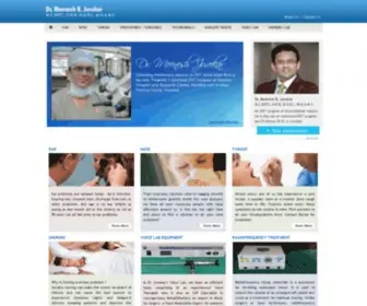 Specialist-ENT.com(Specialist ENT Doctor in Mumbai Dr Meenesh Ravindra Juvekar) Screenshot