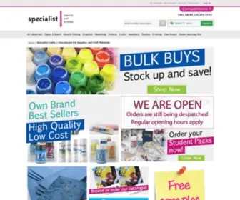 Specialistcrafts.co.uk(Specialist Crafts) Screenshot
