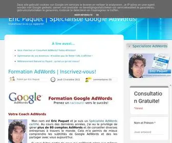 Specialisteadwords.com(Aide adwords) Screenshot