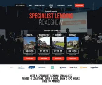 Specialistlendingroadshow.co.uk(The Specialist Lending Roadshow) Screenshot