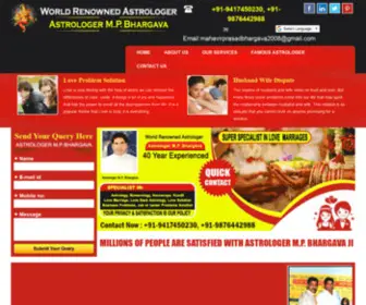 Specialistlovemarriage.com(Vashikaran Specialist in Chandigarh) Screenshot