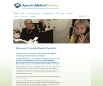 Specialistmedicalrandwick.com.au(Specialist Medical Randwick) Screenshot