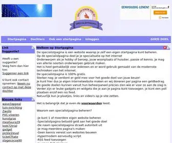 Specialistpagina.nl(Startpagina) Screenshot