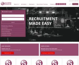 Specialistsolutionsuk.co.uk(Remote and onsite Telecommunications) Screenshot